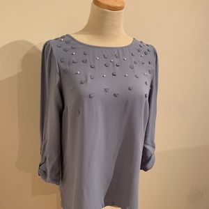 ⭕️  Lauren Conrad Periwinkle Blouse